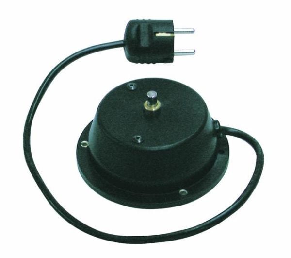 Eurolite MD-1015 Rotary motor with plug, Svart, 230 V, 50 Hz, 300 g, 113 x 133 x 58 mm