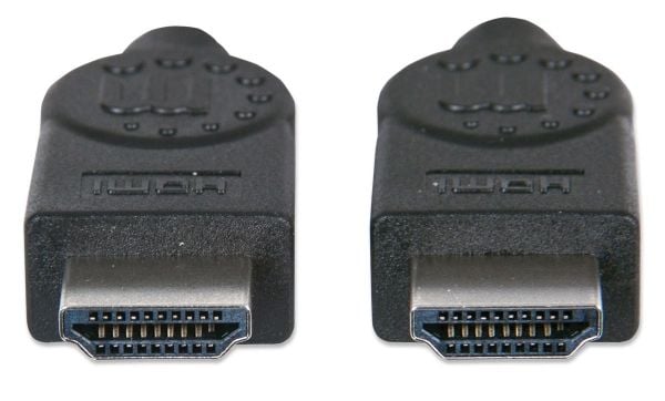 Manhattan 322539, 10 m, HDMI Type A (Standard), HDMI Type A (Standard), 3D, 10,2 Gbit/sek., Svart