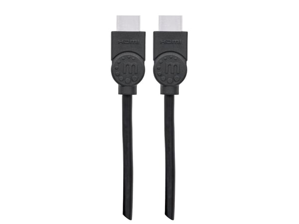 Manhattan 323215, 2 m, HDMI Typ A (standard), HDMI Typ A (standard), 3D kompatibilitet, 10,2 Gbit/s, Svart
