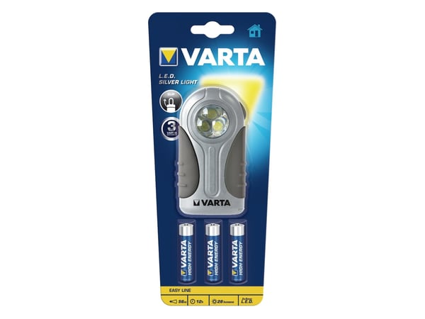 Varta Easy Line Silver Light - Lommelykt - LED