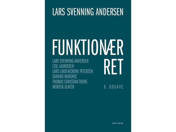 Fagforvaltnings-/tjenestemannsr ett | av Lars Svenning Andersen, Lise Lauridsen, Lars Lindencrone Petersen, Sandro Ratkovic, Thomas Christian Thune...