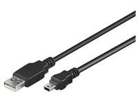 MicroConnect - USB-kaapeli - USB uros - mini-USB tyyppi B uros - 50 cm - 50 cm