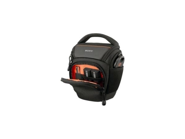 Sony LCS-AMB - Fodral för digitalkamera med objektiv - polyester - svart - för a3500; a68; a7 II; a7 III; a7 IV; a77 II; a7R II; a7R III; a7s II; a...