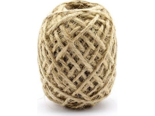 PartyDeco SZJ1, Naturlig, Jutegarn, 10 m, 450 mm, 45 mm, 60 mm