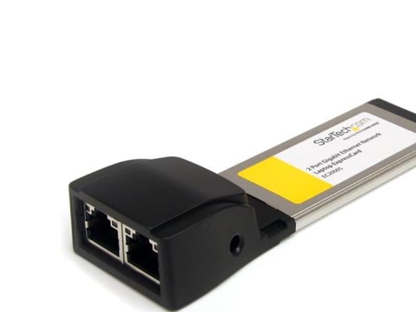 StarTech.com EC2000S, Sisäinen, Langallinen, Ethernet, 1000 Mbit/s, Musta, Hopea