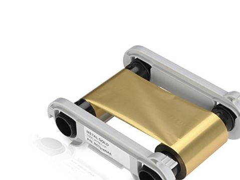 Evolis High Trust Monochrome Ribbon - Guld-metallic - färgband - för Evolis Primacy 2 Simplex Expert, Zenius, Zenius Classic line