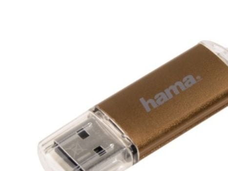 Hama FlashPen "Laeta" - USB-flashstasjon - 32 GB - USB 2.0 - brun