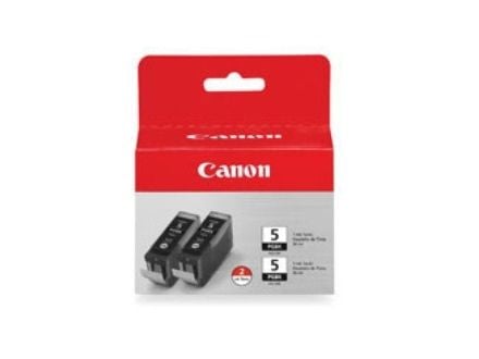 Canon PGI-5 Black Twin Pack - 2-pack - svart - original - blekkbeholder - for PIXMA iP3500, iP4500, iP5300, MP510, MP520, MP610, MP810, MP960, MP97...