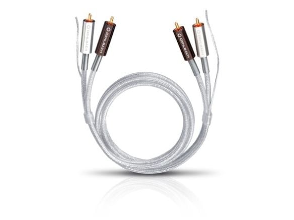 OEHLBACH 2600, Hankjønn, 2 x RCA, Hankjønn, 0,5 m, Hvit OEHLBACH 2600, Hankjønn, 2 x RCA, Hankjønn, 0,5 m, Hvit