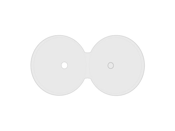 MediaRange BOX86, C-skall, 1 disker, Gjennomsiktig, Plast, 120 mm, RoHS