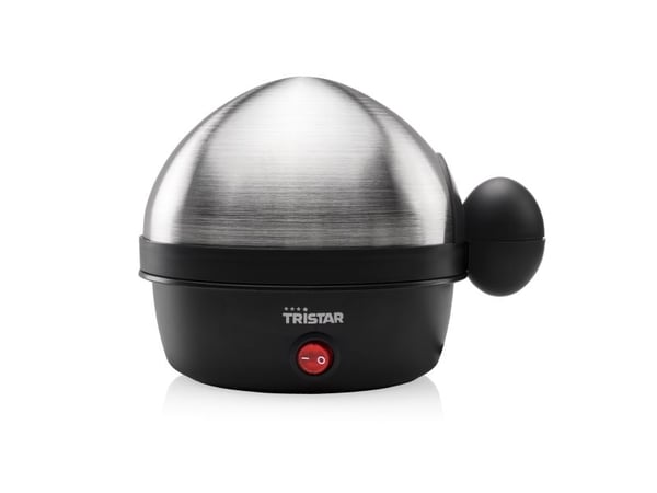 Tristar EK-3076 - Eggkoker - 360 W - rustfritt stål / svart