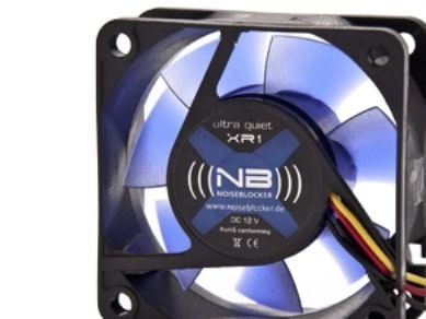 Noiseblocker BlackSilentFan 60mm, Tuuletin, musta