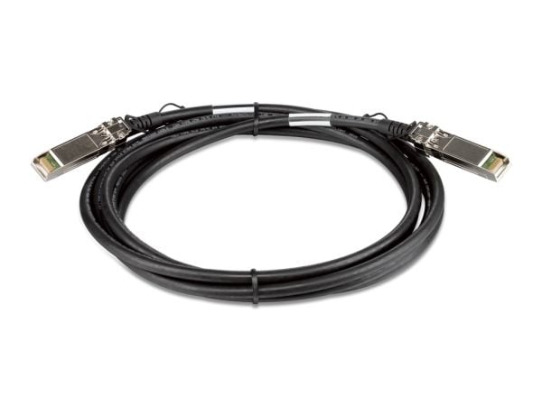 D-Link Direct Attach Cable - Stacking-kaapeli - SFP+ til SFP+ - 3 m - D-Link Data Center 10; DGS 3630; DXS 1100, 1210, 3400, 3600; Web Smart DXS-12...