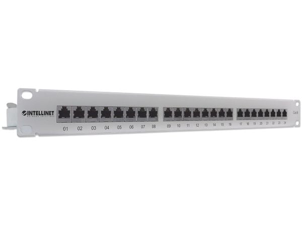 Intellinet 720014 24-porttinen verkkoyhteyspaneeli CAT 6