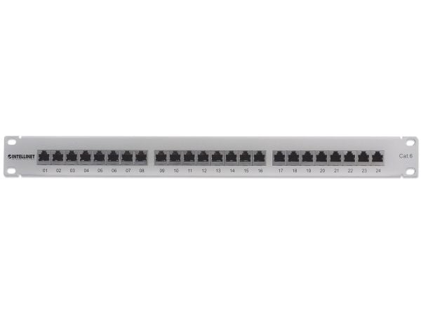 Intellinet 720014 24-porttinen verkkoyhteyspaneeli CAT 6