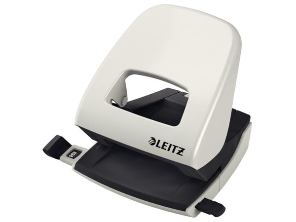 Hullemaskin Leitz 5008 NeXXt, 2-hulls 30 ark Grå