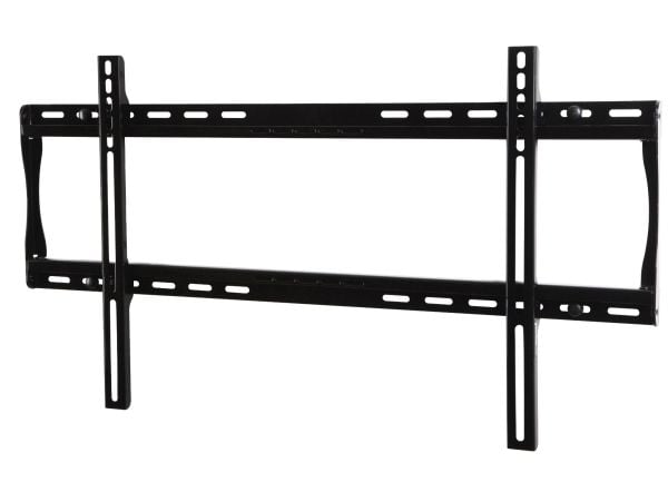 Peerless PARAMOUNT Universal Flat Wall Mount PF650 - Asennussarja (seinälevy, kiinnitysadapteri) - litteille paneeleille - kylmävalssattu teräs - k...