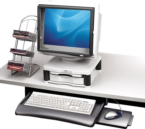 Fellowes UnderDesk Keyboard Manager - Tastaturskuff - platina