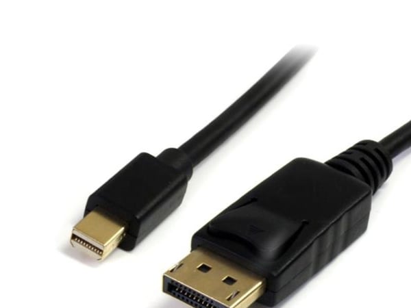 StarTech 2m Mini DisplayPort to DisplayPort 1.2 Cable DisplayPort 4k - DisplayPort-kabel - Mini DisplayPort (hann) til DisplayPort (hann) - 2 m - l...