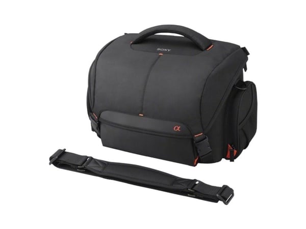 Sony LCS-SC8 - Eske for digitalfotokamera med linser - polyester - svart - for Cinema Line ILME-FX3; a VLOGCAM ZV-E10; a6100; a6400; a6600; a7 IV; ...