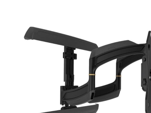Chief Thinstall 18" Dual Arm Extension TV Wall Mount - For Displays 32-65" - Black - Monteringssett (veggmontering) - for flatpanel - svart - skjer...