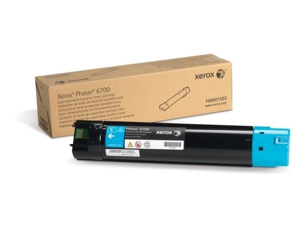 Xerox - Cyan - original - tonerpatron - for Phaser 6700Dn, 6700DT, 6700DX, 6700N, 6700V_DNC