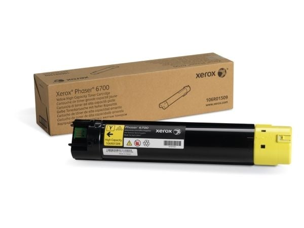 Xerox - Høykapasitets - gul - original - tonerpatron - for Phaser 6700Dn, 6700DT, 6700DX, 6700N, 6700V_DNC