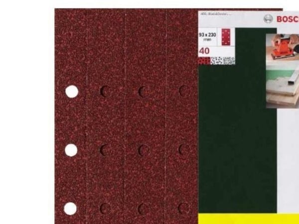 Bosch SLIBEBLAD 93X230MM K40 8HUL 25 STK