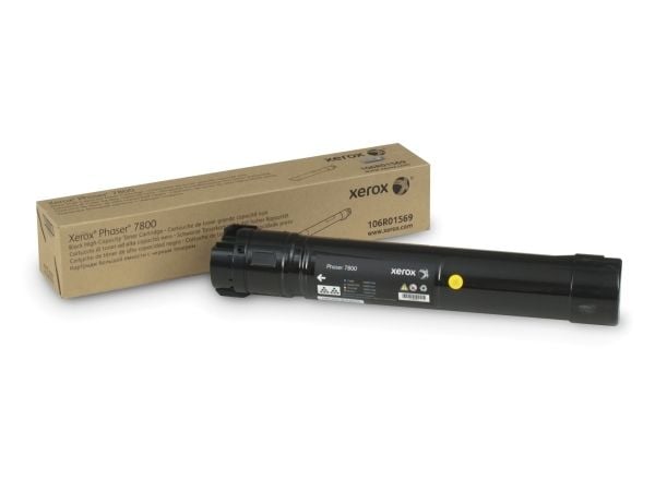 Xerox Phaser 7800 - Høykapasitets - svart - original - tonerpatron - for Phaser 7800