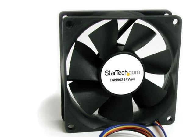 StarTech.com FAN8025PWM, Tuuletin, 8 cm, musta