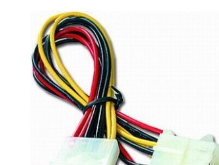 Gembird CC-PSU-1 - Strømsplitter - 4-pin intern strøm (hunn) til 4-pin intern strøm (hann) - 13.3 cm