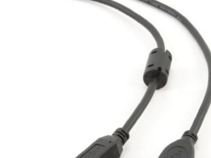 Gembird Professional series - USB-kaapeli - USB Type B (han) til USB (han) - USB 2.0 - 4.5 m - formet - sortti