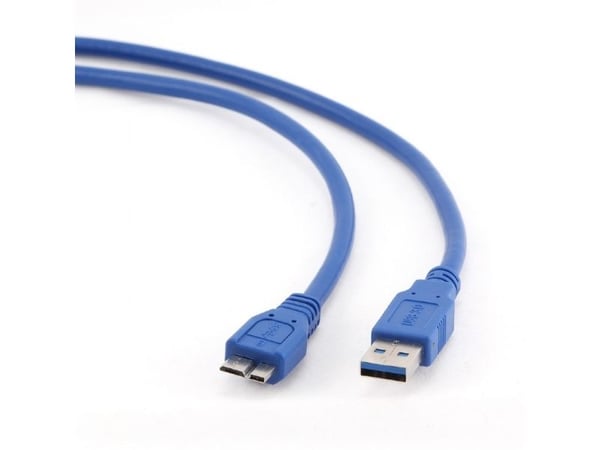Gembird CCP-MUSB3-AMBM-10 - USB-kaapeli - Micro-USB tyyppi B (uros) - USB tyyppi A (uros) - USB 3.0 - 3 m - muotoiltu