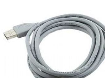 Gembird Professional series - USB-kaapeli - USB (han) til USB Type B (han) - USB 2.0 - 1.8 m - formet - grå