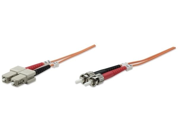 Intellinet 1.0m ST-SC M/M, 1 m, OM2, ST, SC