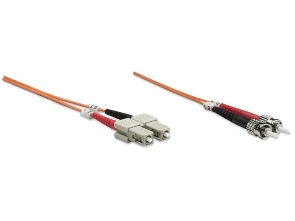Intellinet 1.0m ST-SC M/M, 1 m, OM2, ST, SC