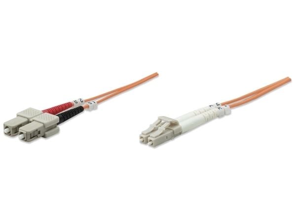 Intellinet 3.0m LC-SC M/M, 3 m, OM2, LC, SC
