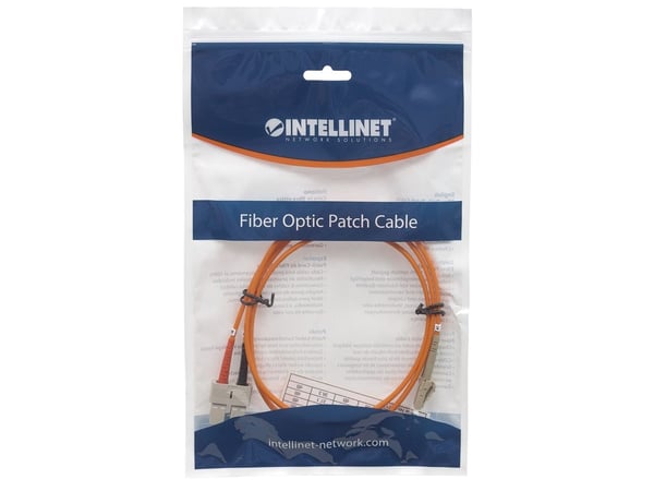 Intellinet 3.0m LC-SC M/M, 3 m, OM1, LC, SC