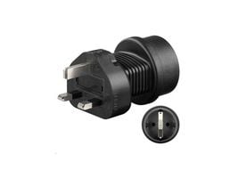 Microconnect PETRAVEL1, Tyyppi F, Tyyppi F, 230 V, Musta, Uros/naaras, 38 g