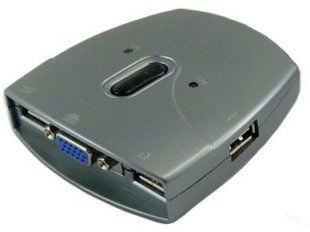 Sedna SE-KVM-USB-22 - Omkopplare för tangentbord/video/mus/ljud - 2 x KVM/ljud - 1 lokal användare - skrivbordsmodell
