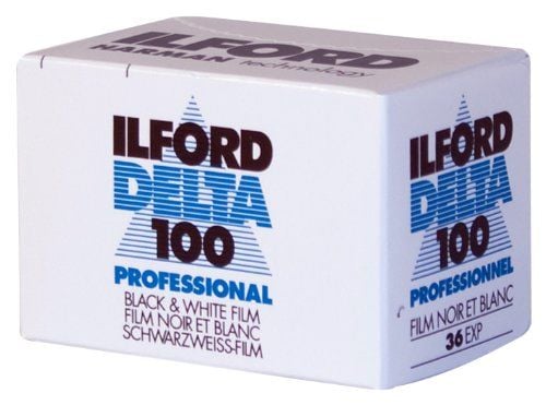 Ilford Delta 100 Professional - Svart/hvit duplikatfilm - 135 (35 mm) - ISO 100 - 36 eksponeringer