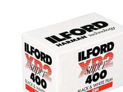 Ilford XP2 Super - Svart/hvit duplikatfilm - 135 (35 mm) - ISO 400 - 24 eksponeringer