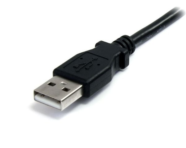 StarTech 3 ft Black USB 2.0 Extension Cable A to A - M/F - 3 ft USB A to A Extension Cable - 3ft USB 2.0 Extension cord (USBEXTAA3BK) - USB-forleng...