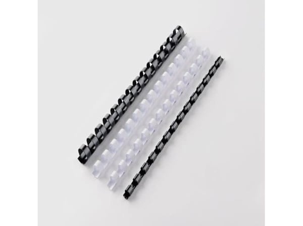CombBind innbindingsrygg Combs GBC 8mm A5 14R svart - (100 stk.)