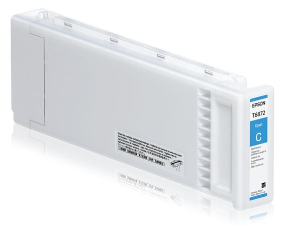 Epson Yksittäispakkaus, UltraChrome GS2 syaani T687200 (700 ml), 700 ml, 1 kpl