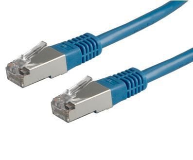 ROLINE S/FTP (PiMF) Patch Cord Cat.6, blue 3.0m, Blå, 100 O, 3 mm