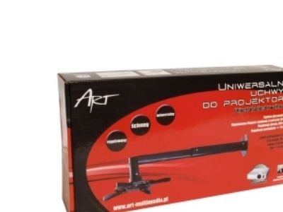 ART P-103, Katto/seinä, 15 kg, Musta, -180 - 180°, -15 - 15°, 36 cm