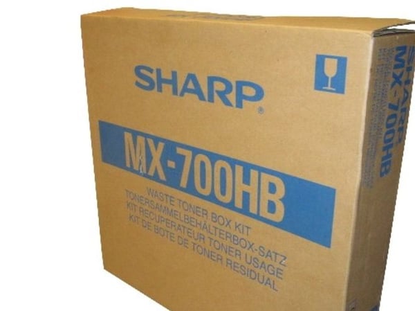 Sharp MX-700HB - tonersamler - for MX-5500N MX-6200N MX-7000N