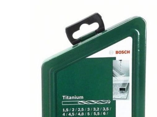 Bosch HSS-TiN - Borsett - for metall - 13 deler