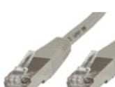 MicroConnect - Nätverkskabel - RJ-45 (hane) till RJ-45 (hane) - 5 m - FTP - CAT 6 - grå
